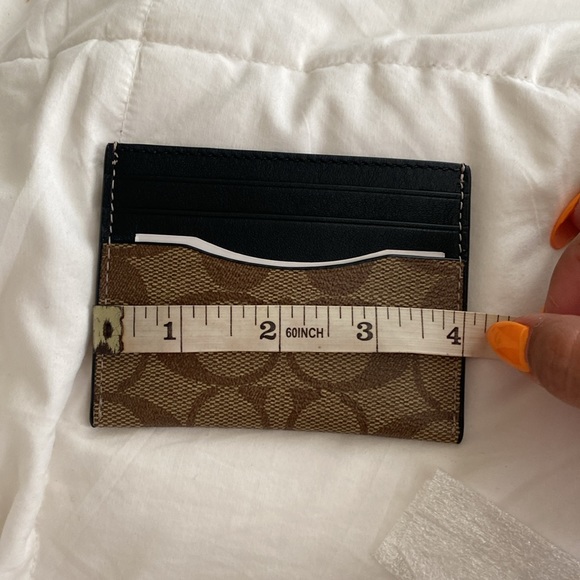 Coach | NWT Slim ID Card Case in Signature Canvas - Picture 5 of 7